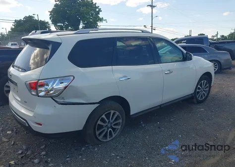 2013 Nissan Pathfinder Sv из США, поврежденный, VIN 5N1AR2MN8DC634202